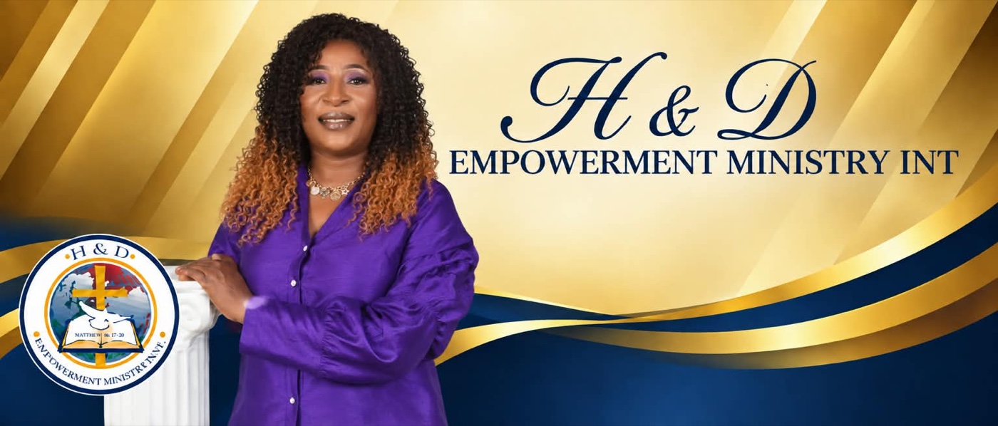 H&D Empowerment Ministries International — Apostle Dr. Claudett Edwards Minus